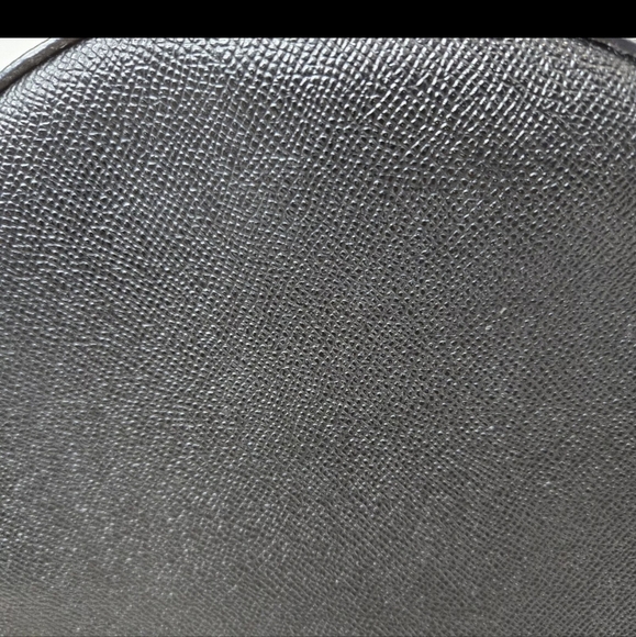 COACH Black Pebble Textured Leather Backpack F76624. - Picture 4 of 11